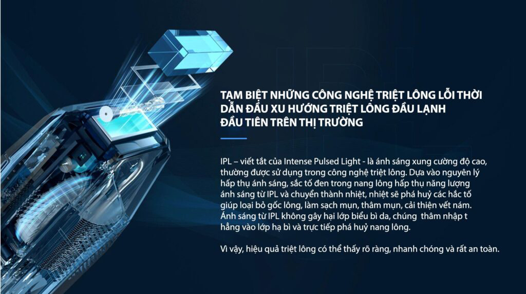 may triet long cam tay nanotime bp65 pro chinh hang